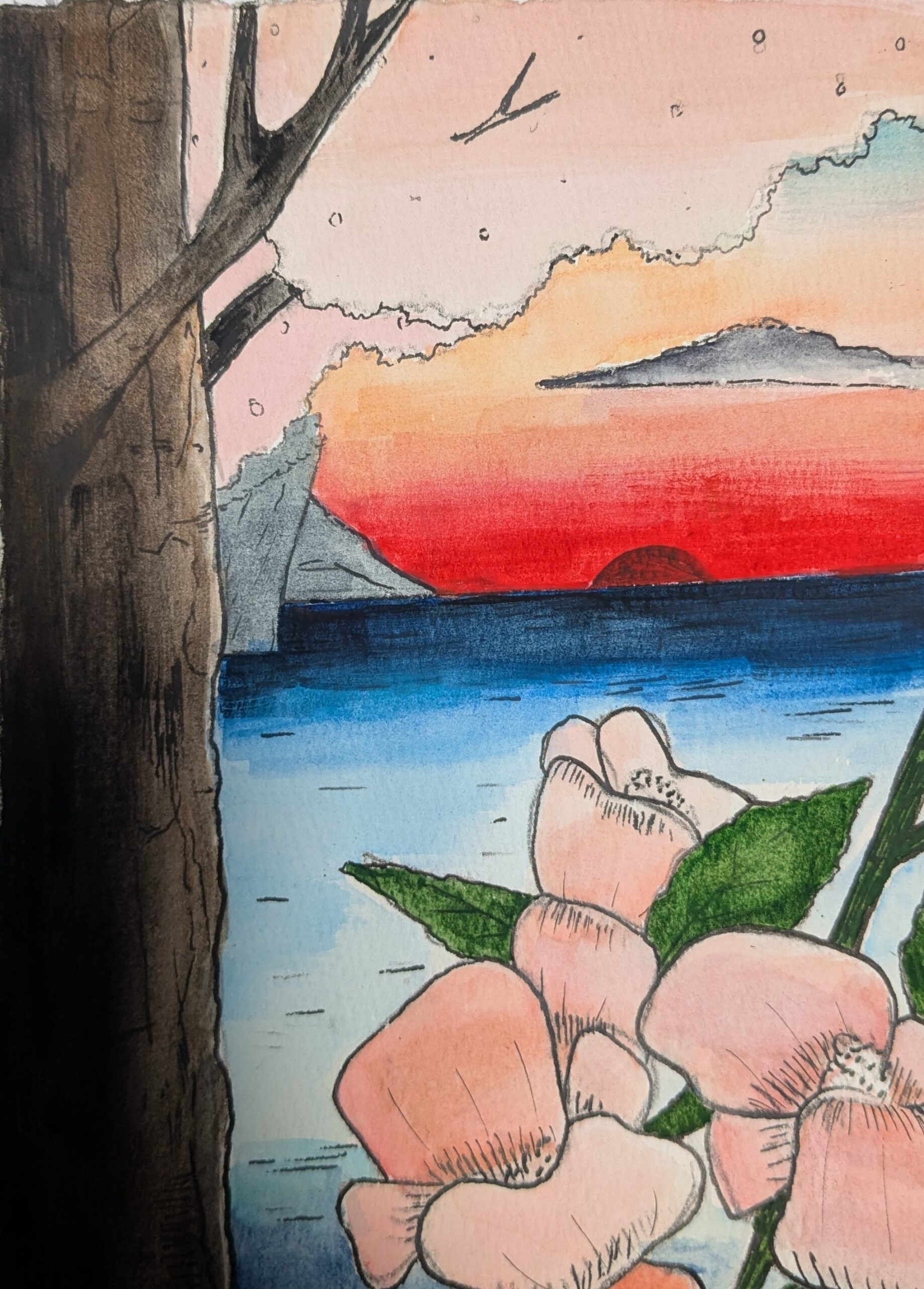 Flora and Fauna Middle School Art Summer Camp