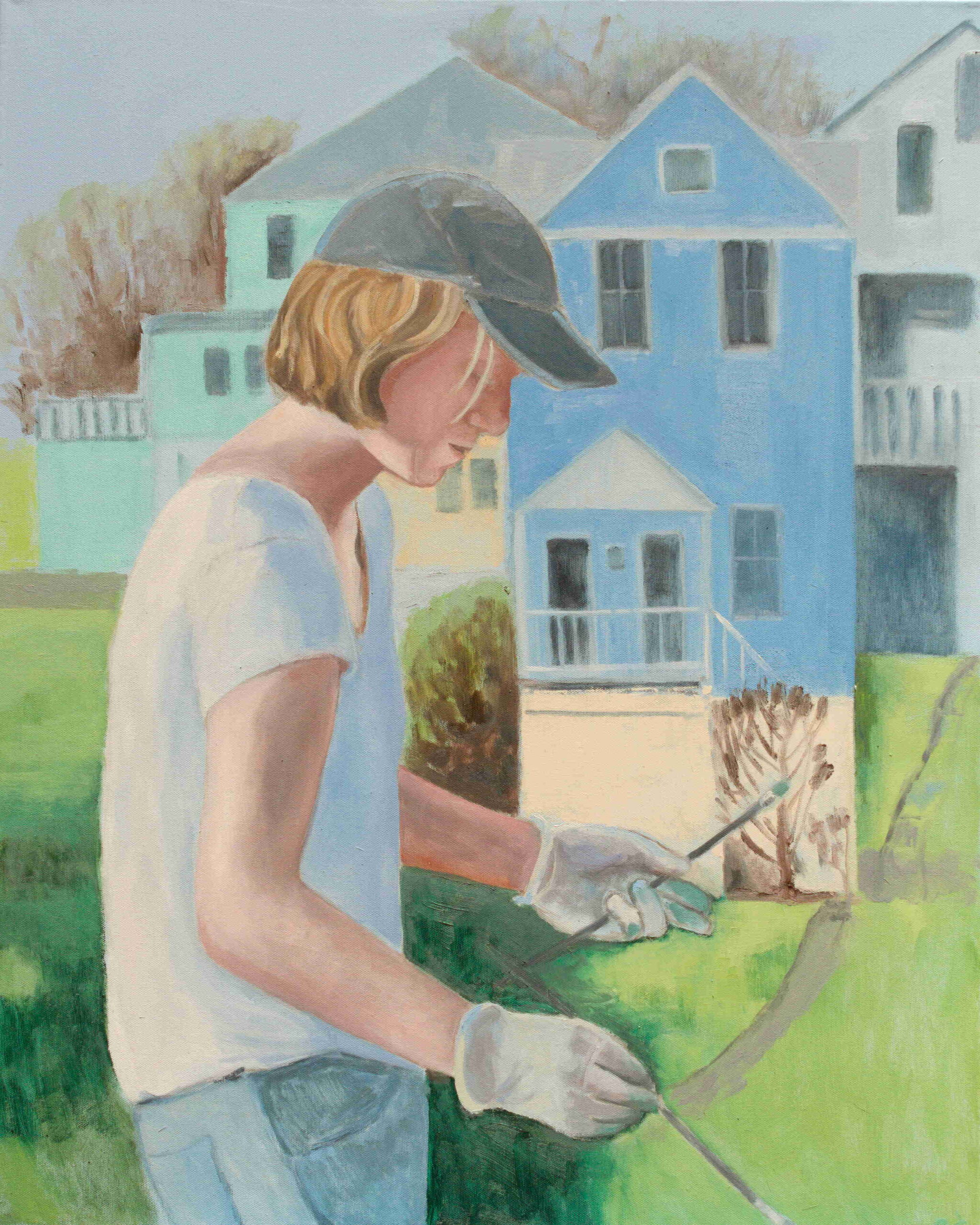 Plein-air Painting Class at the Boxerwood Gardens