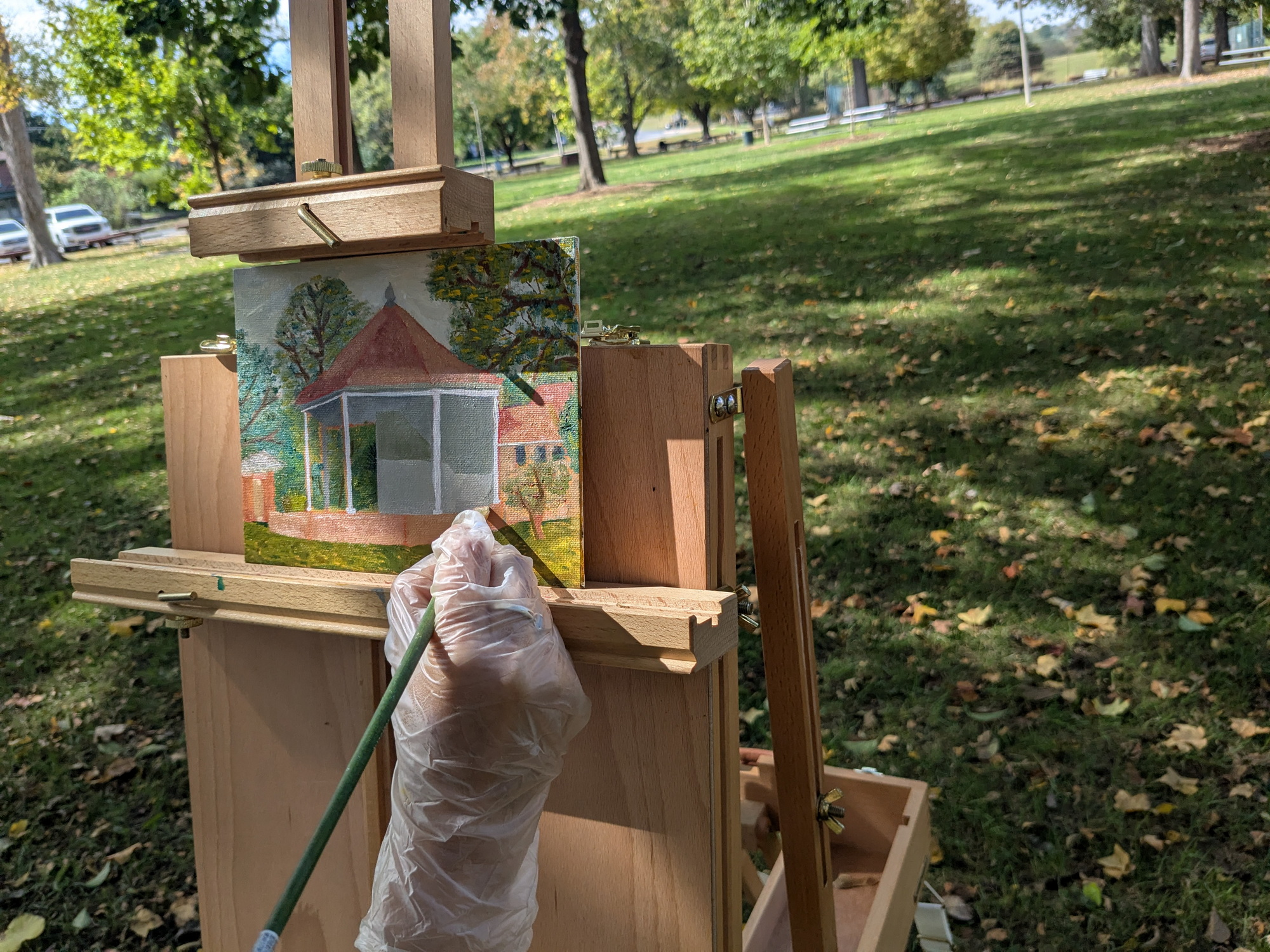Plein-air Painting Class at the Boxerwood Gardens - Image 8