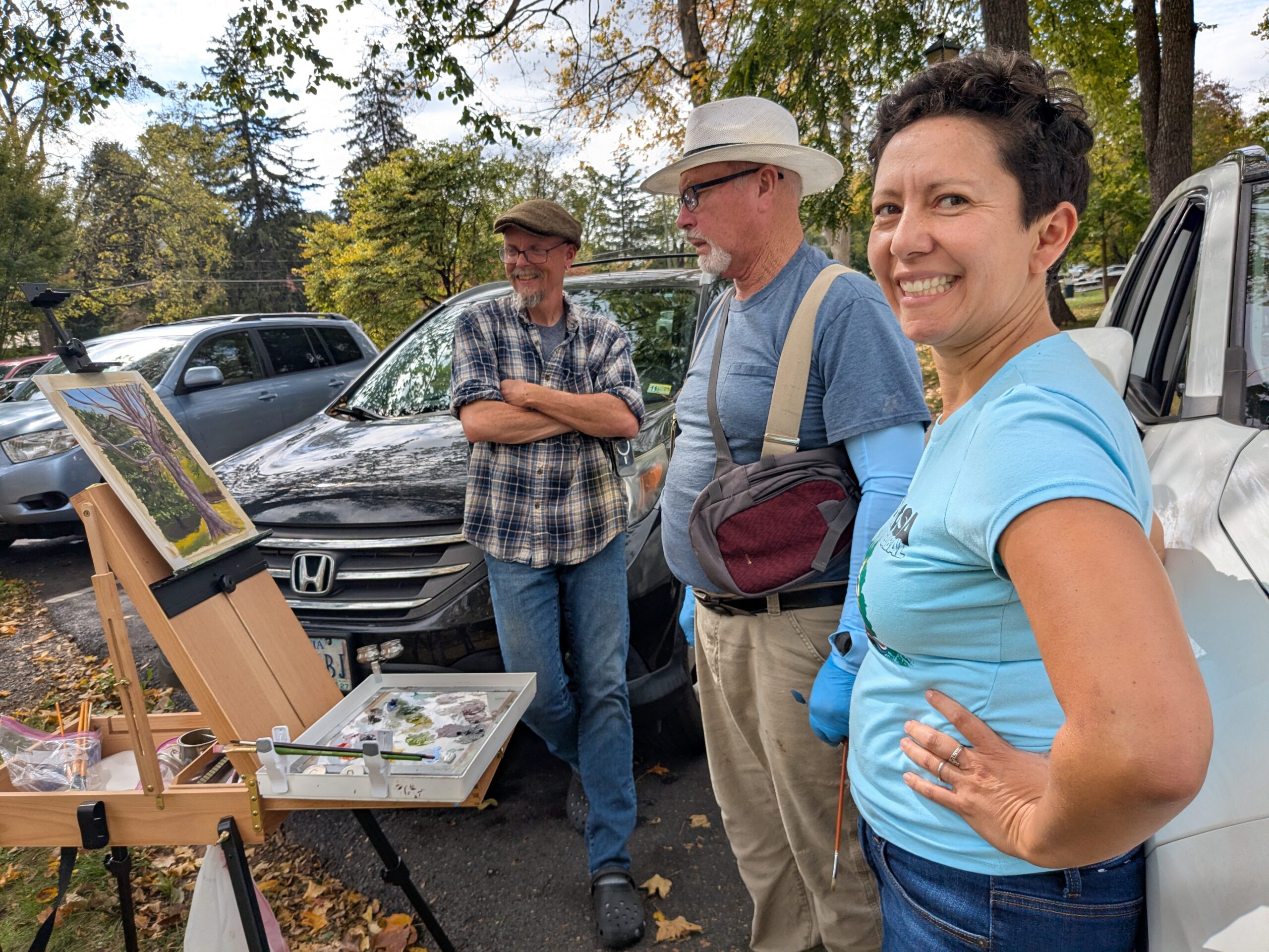 Plein-air Painting Class at the Boxerwood Gardens - Image 2