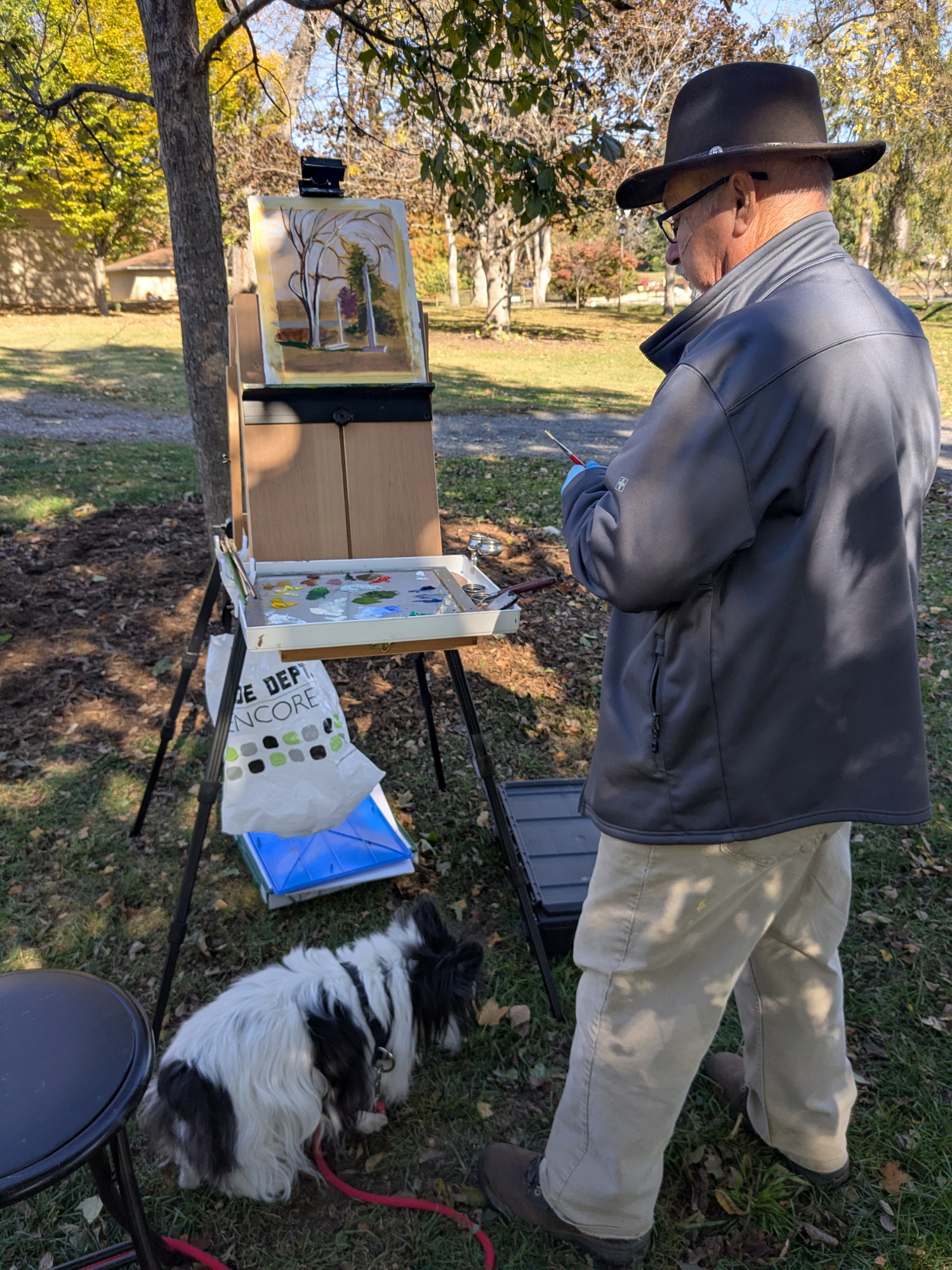 Plein-air Painting Class at the Boxerwood Gardens - Image 7